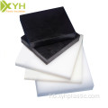 Hvit/svart 2mm Pom polyacetalplater